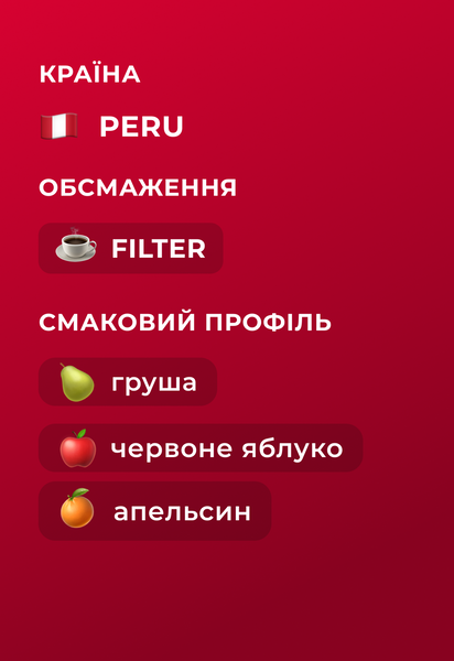 Кава в зернах Перу La Perla 1кг perla фото