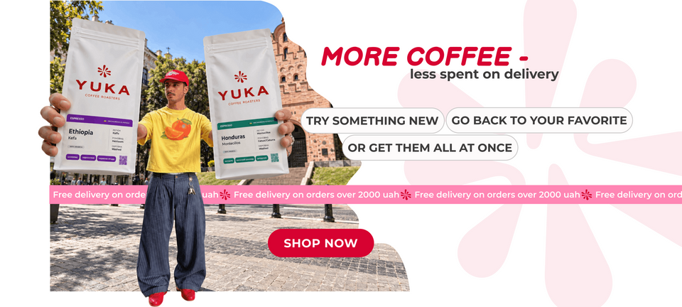 A box of coffee and a guy