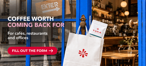 YUKA coffee for cafés, restaurants and offices