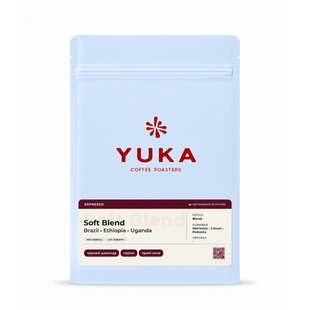 Кава в зернах купаж з робустою Soft Blend 250г small-soft фото